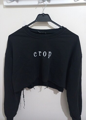 TRENDYOL CROP SWEAT