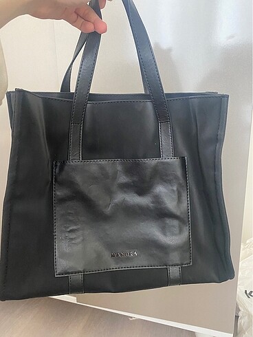 Diğer Manuka Siyah urban tote çanta