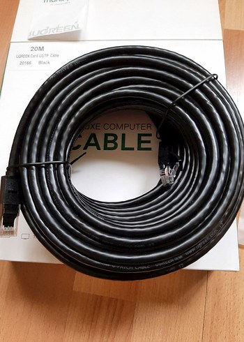 Beden Ugreen Cat 6, 20m ethernet kablosu.