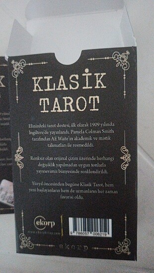  Beden Renk Klasik Tarot