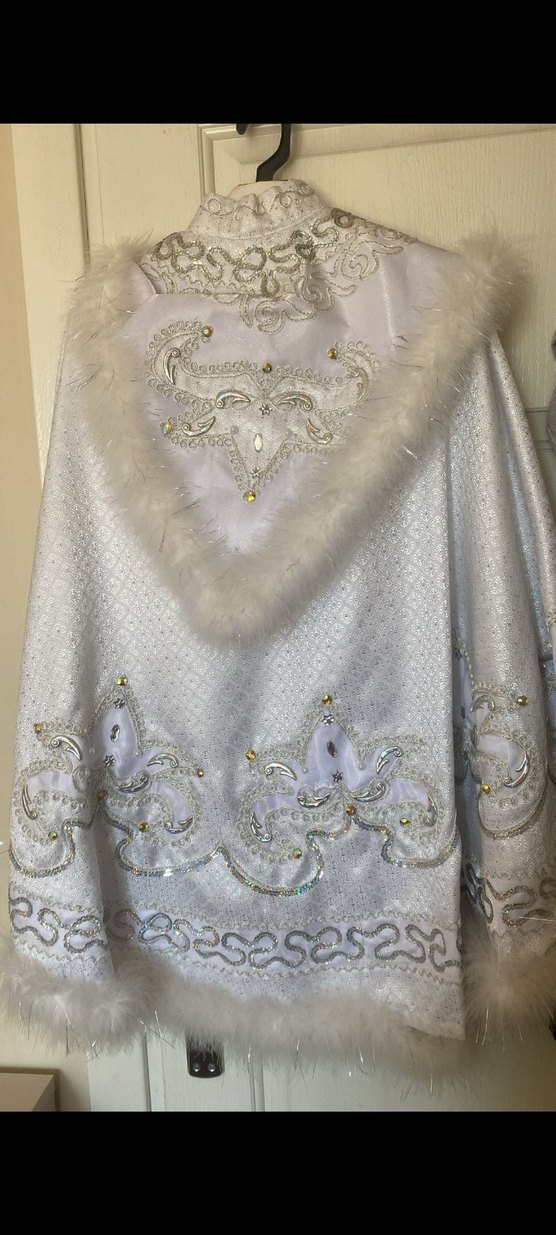 Klasik Gri Nakışlı Kürklü Çocuk Takımı - Görsel 2