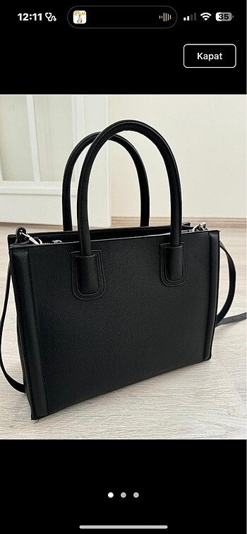 Stradivarius deri tote bag