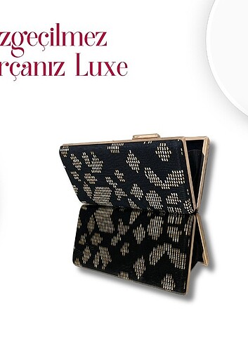 Luxe El Yapımı Kadife Çanta - Görsel 3