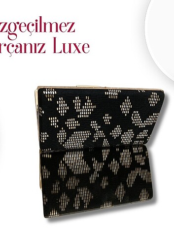 Luxe El Yapımı Kadife Çanta - Görsel 4