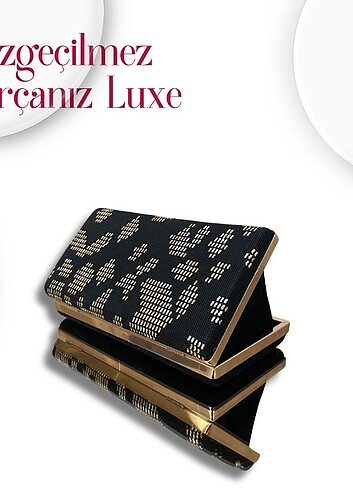 Luxe El Yapımı Kadife Çanta - Görsel 5