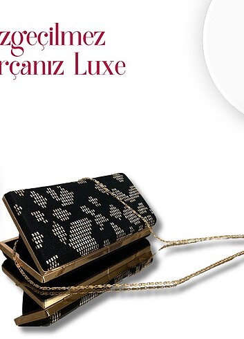 Luxe El Yapımı Kadife Çanta - Görsel 6