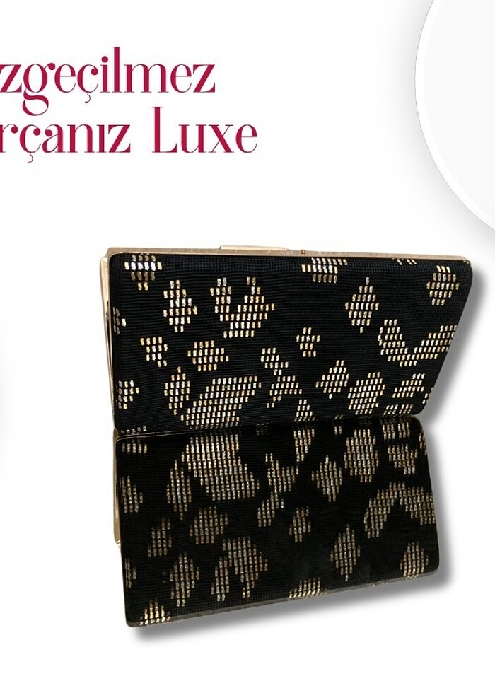 Luxe El Yapımı Kadife Çanta - Görsel 4