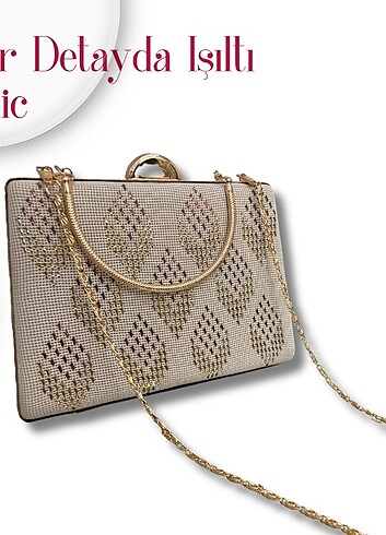 Chic El Yapımı Kumaş Çanta - Görsel 2