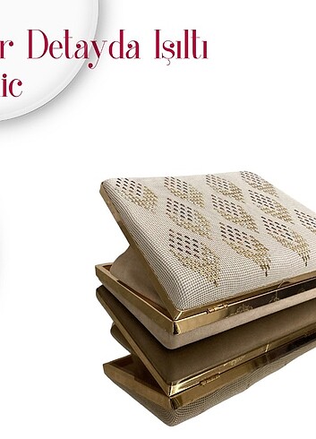 Chic El Yapımı Kumaş Çanta - Görsel 7