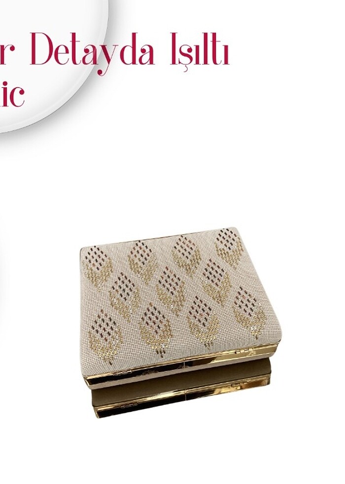 Chic El Yapımı Kumaş Çanta - Görsel 4