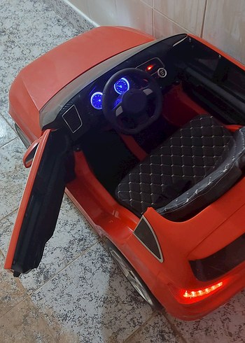 Koyu Kırmızı Elektrikli Çocuk Araba kumandalı - Görsel 3