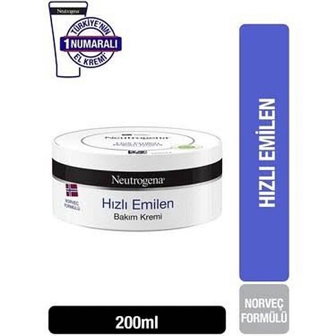 Neutrogena Neutrogena Hızla emilen bakım kremi 200ml