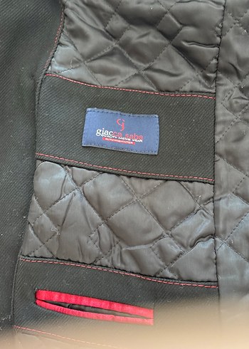 Erkek Siyah Düğmeli Midi Kaban - Görsel 6