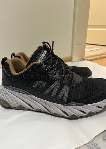 Skechers Siyah memory foam outdoor ayakkabı - Görsel 4