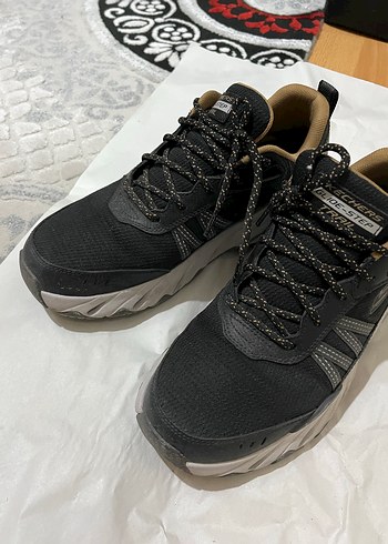 Skechers Siyah memory foam outdoor ayakkabı - Görsel 3