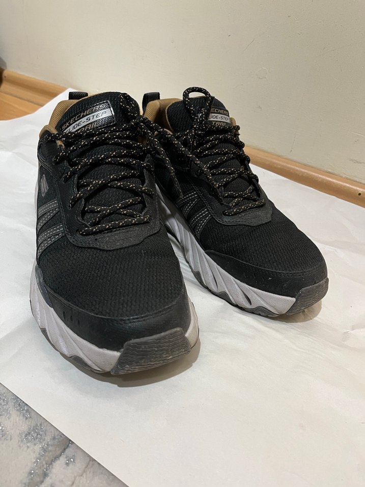 Skechers Siyah memory foam outdoor ayakkabı - Görsel 2