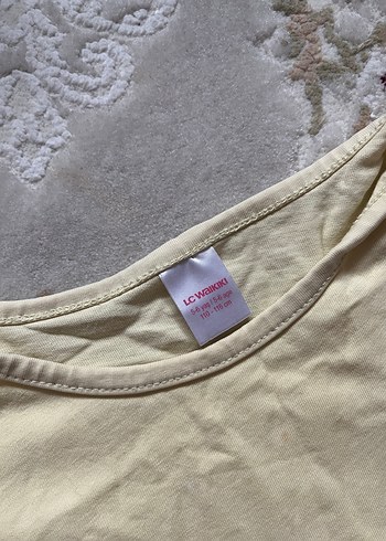 Kız Çocuk Sarı Kısa Kollu Pamuklu dondurma Takımı - Görsel 4