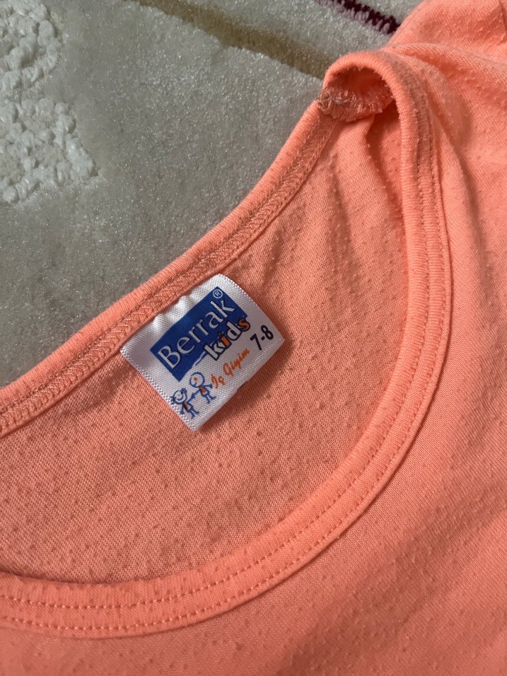 7-8 yaş tişört/pijama üstleri - Görsel 2