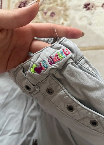 2 adet 9-10 yaş pantolon - Görsel 6