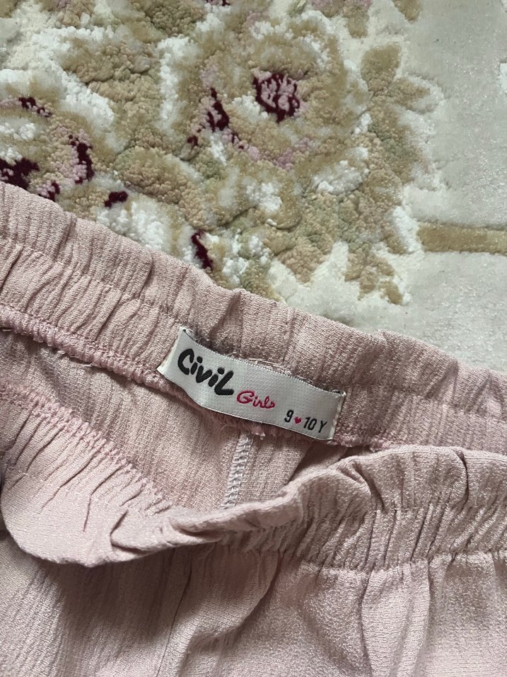 2 adet 9-10 yaş pantolon - Görsel 3