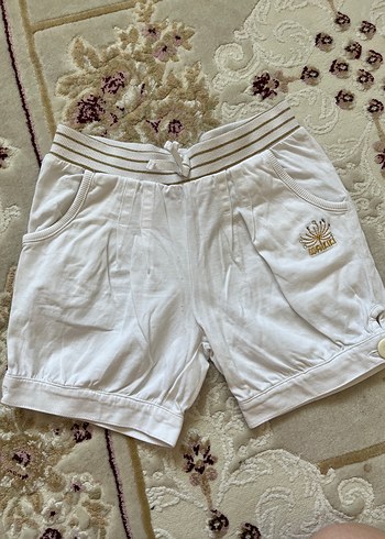Düğmeli vintage Kız Şortu 2 adet - Görsel 2