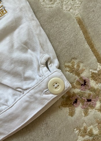 Düğmeli vintage Kız Şortu 2 adet - Görsel 8