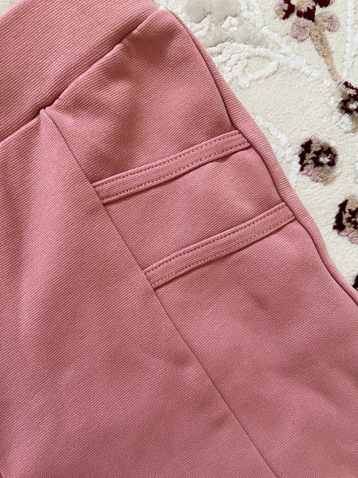 Pembe Kız Sportif Pantolon - Görsel 2