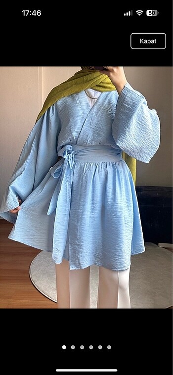 Bağlamalı kimono özel ilan