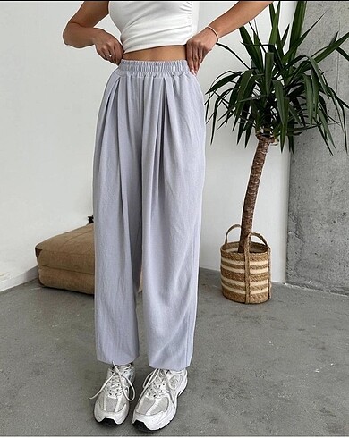 Diğer Dokuma Linen Pantolon
