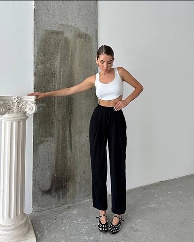 Dokuma Linen Pantolon