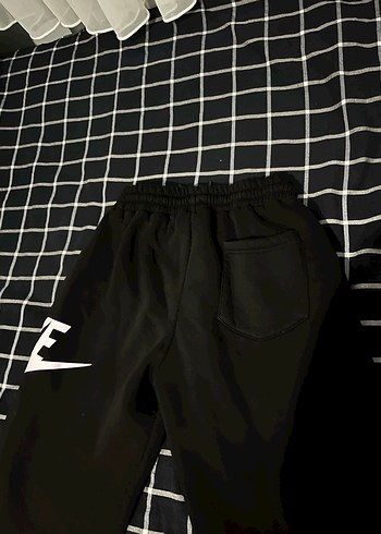 Nike Siyah Baskılı Rahat Kesim Eşofman Altı - Görsel 5