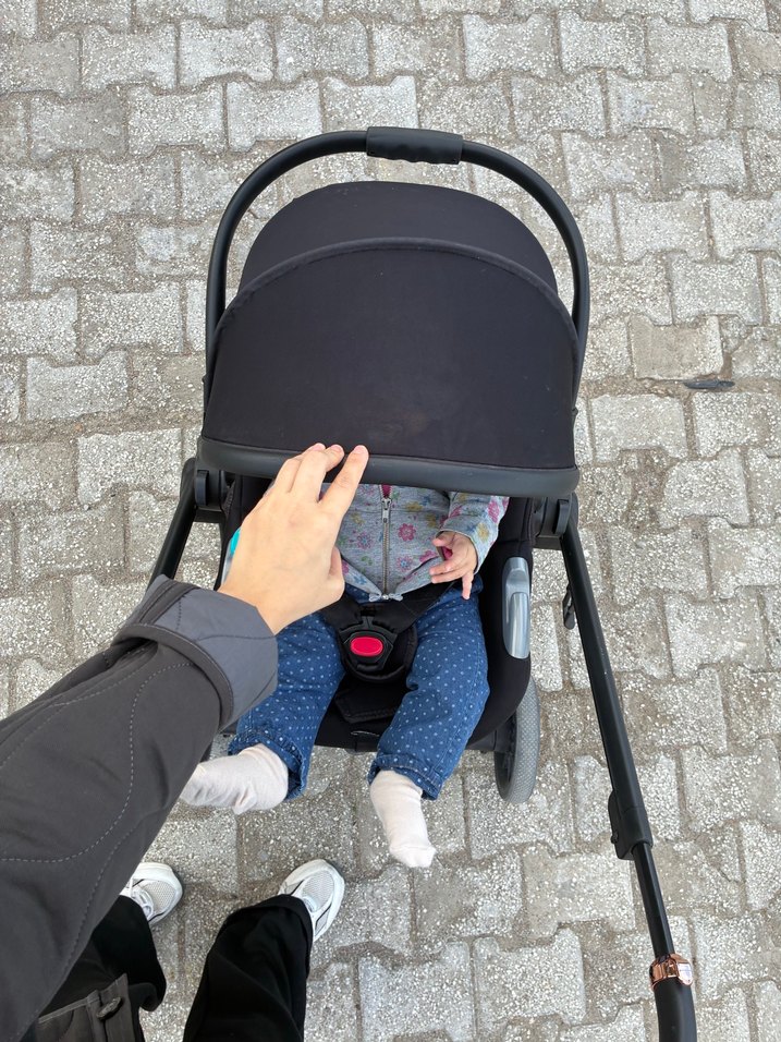 Prego 2028 Venüs Travel Sistem Bebek Arabası Siyah - Görsel 5