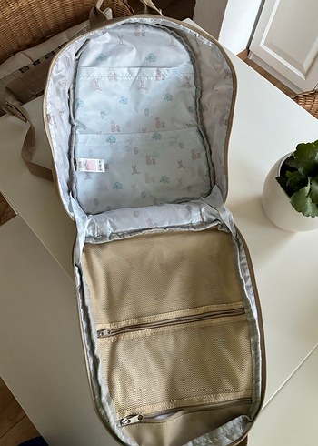 Bej Bebek bakım çantası - Görsel 3