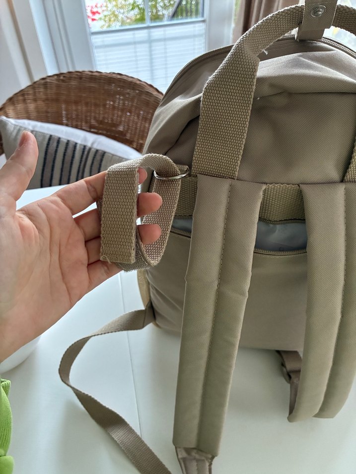 Bej Bebek bakım çantası - Görsel 4