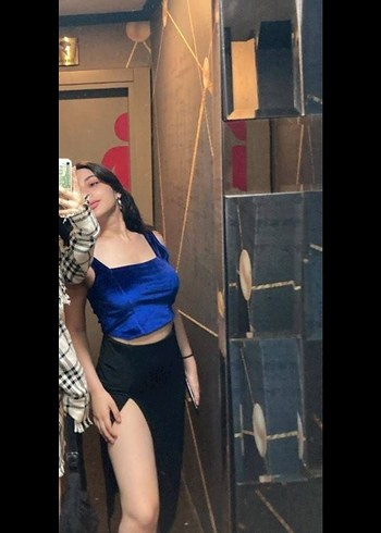 Addax saks mavi parlak bluz