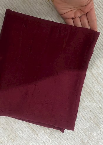 Bordo  Kadın Şal - Görsel 2