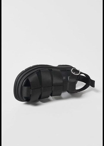 Zara Siyah Kadın Sandalet - Görsel 4