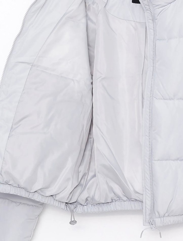 Beyaz Kadın Puff Mont - Görsel 5
