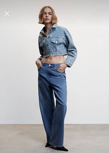 Mango Denim Ceket - Görsel 3