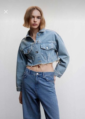 Mango Denim Ceket - Görsel 2