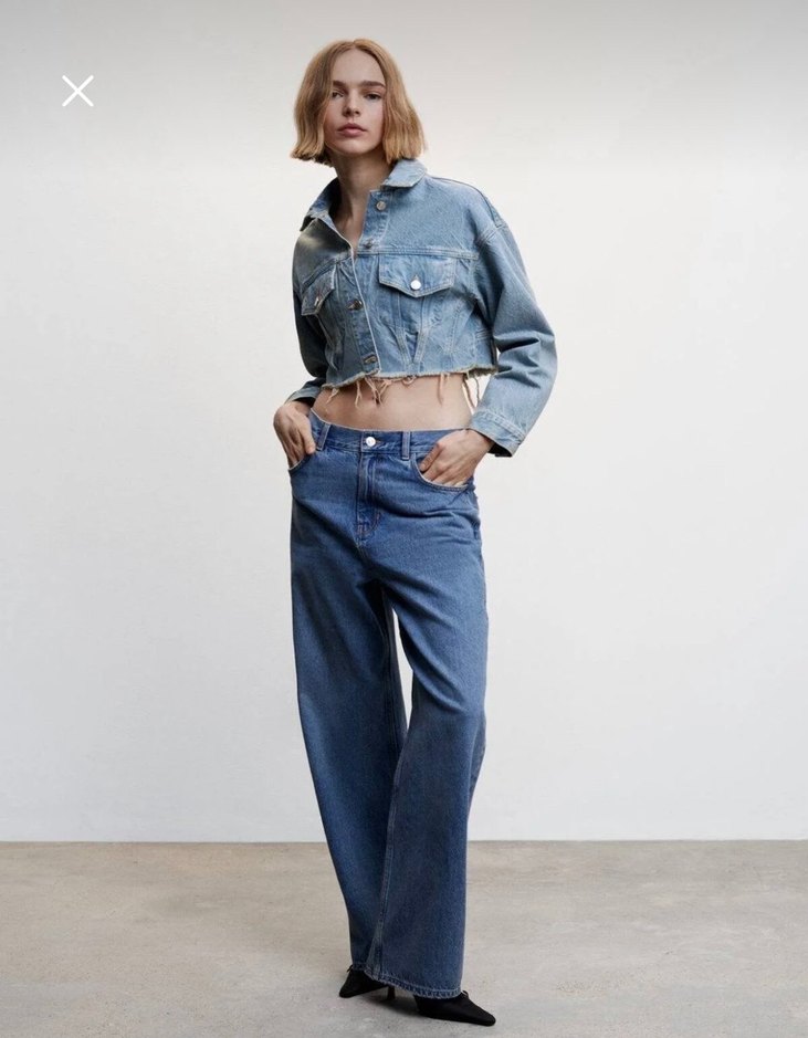 Mango Denim Ceket - Görsel 3