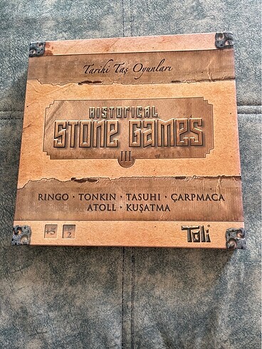 TARİHİ TAŞ OYUNLARI- ||| (historical stone games)