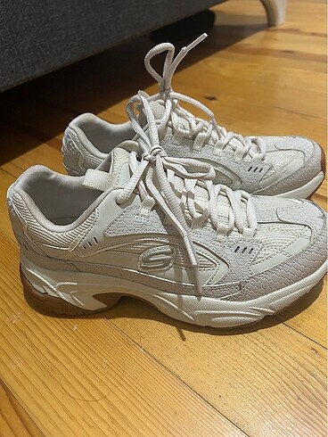 Skechers stamina krem kadın ayakkabı
