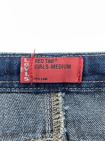 m Beden lacivert Renk Levis Midi Etek %70 İndirimli.