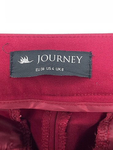 36 Beden bordo Renk Journey Düz Kesim %70 İndirimli.