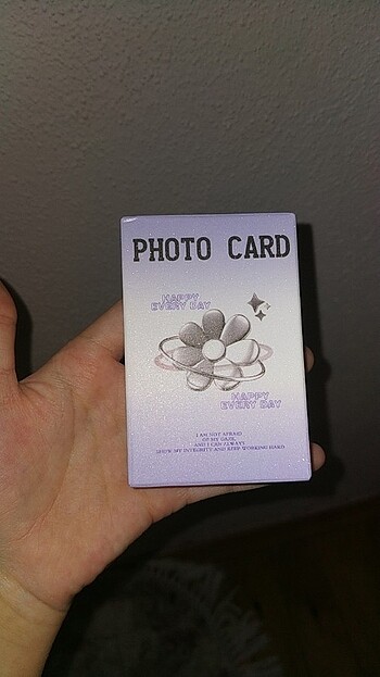 37 det hologramlı kutulu lomo card