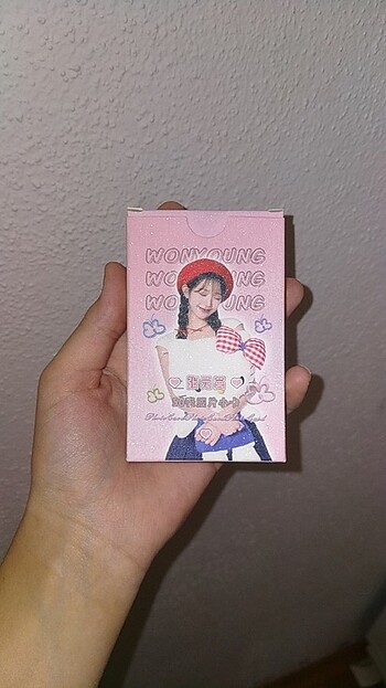 10 adet wonyoung lomo cardlar kutulu