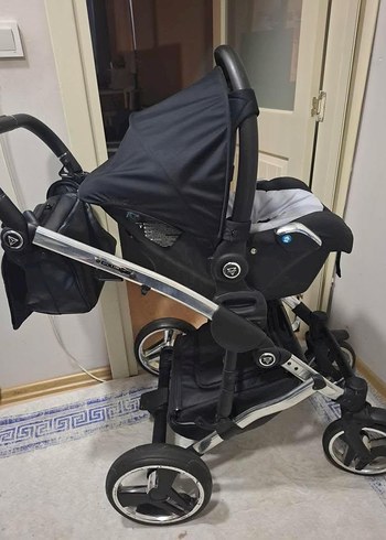 15-36 kg Beden junama marka Siyah Bebek Arabası Seti