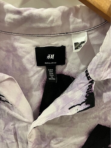 H&M MTV sponsorlu H&M GÖMLEĞİ LİLA