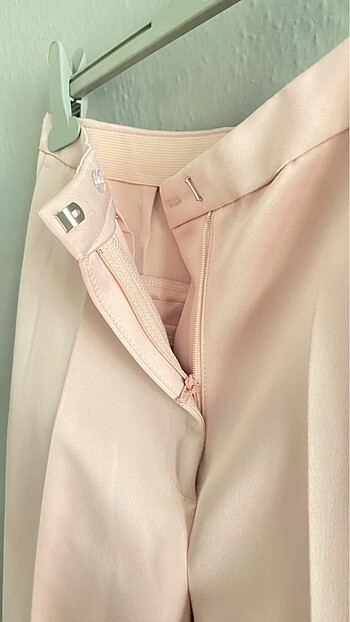 36 Beden H&M PEMBE KUMAŞ PANTOLON